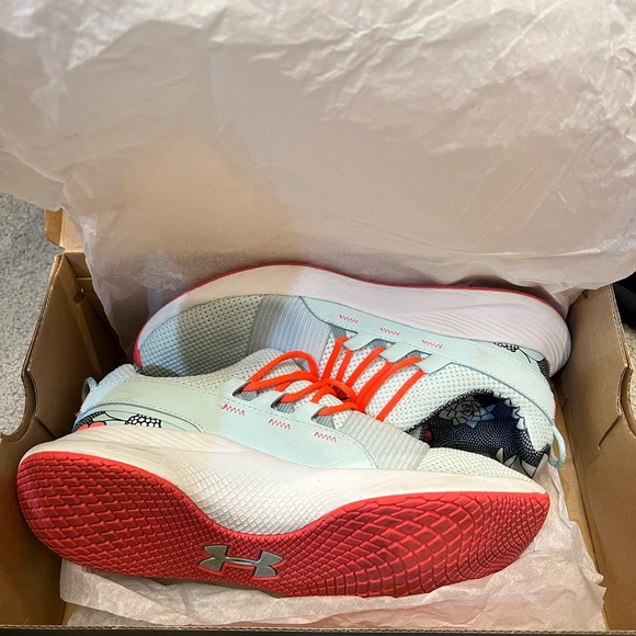 Under Amour size 9 charged breathe FIN Print - Picture 5 of 6